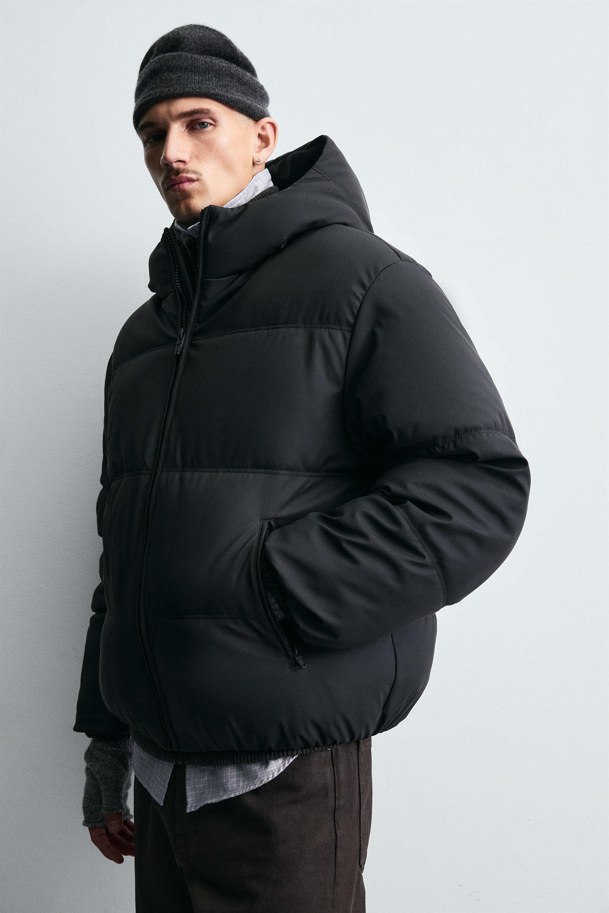 RUBBERIZED COMBINATION PUFFER JACKET